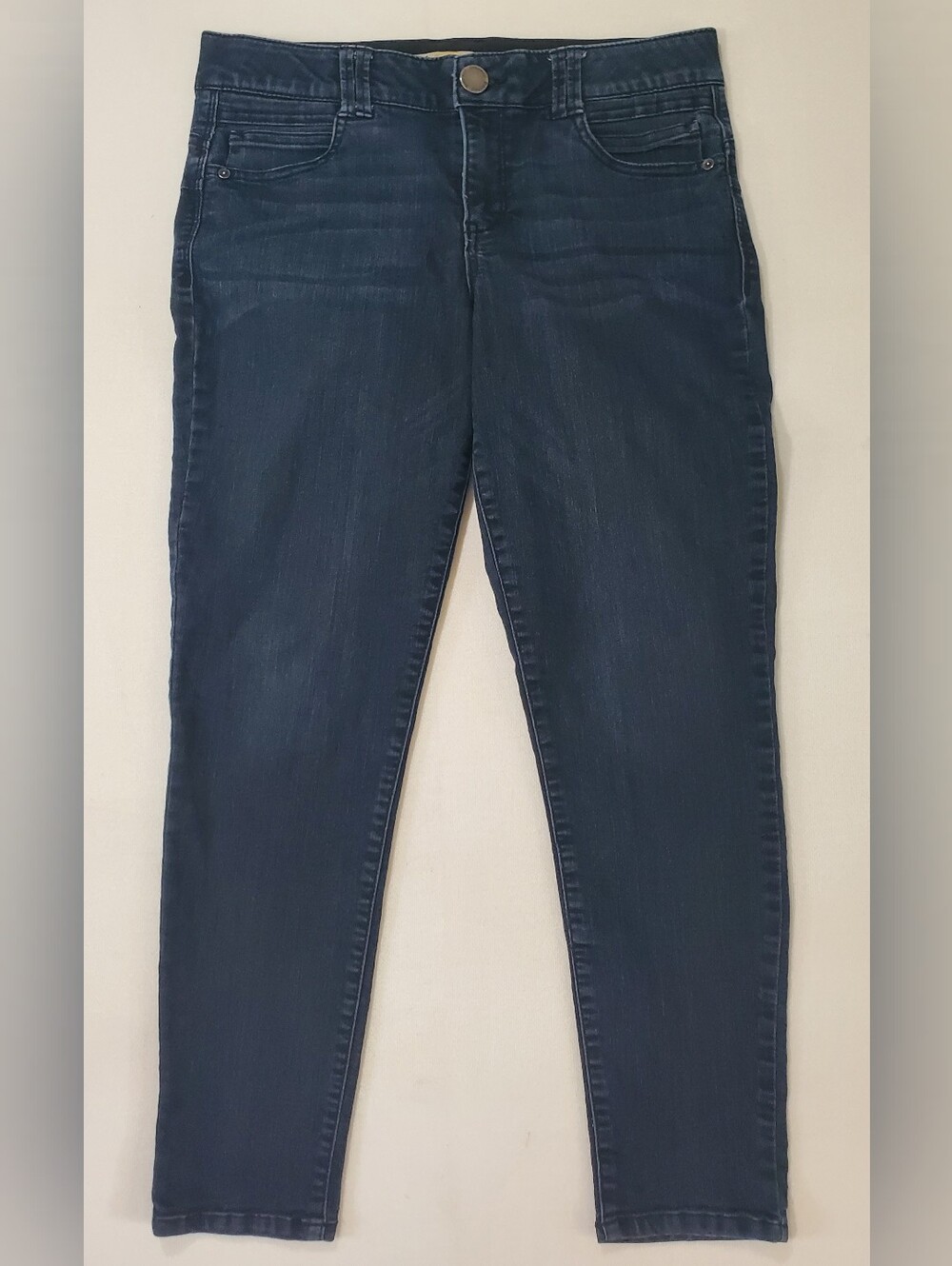 Democracy "Ab"solution 6-Pocket Skinny Jeans Dark Wash Stretch Denim 10P
